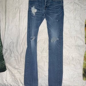 All Saints Classic Blue Denim